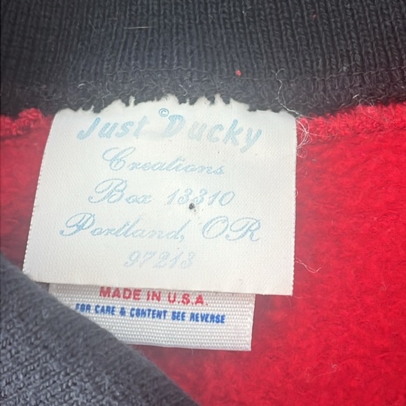 Vintage Just Ducky Scottie Dog Sweatshirt Womens XXL 80s Faux Fur Appliqué USA - Picture 12 of 14